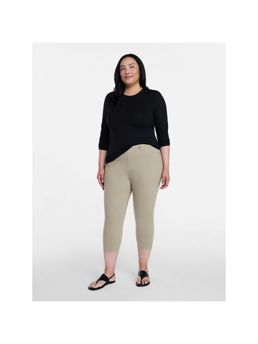 Time and Tru Women's Capri Jeggings, Size XXXL 22